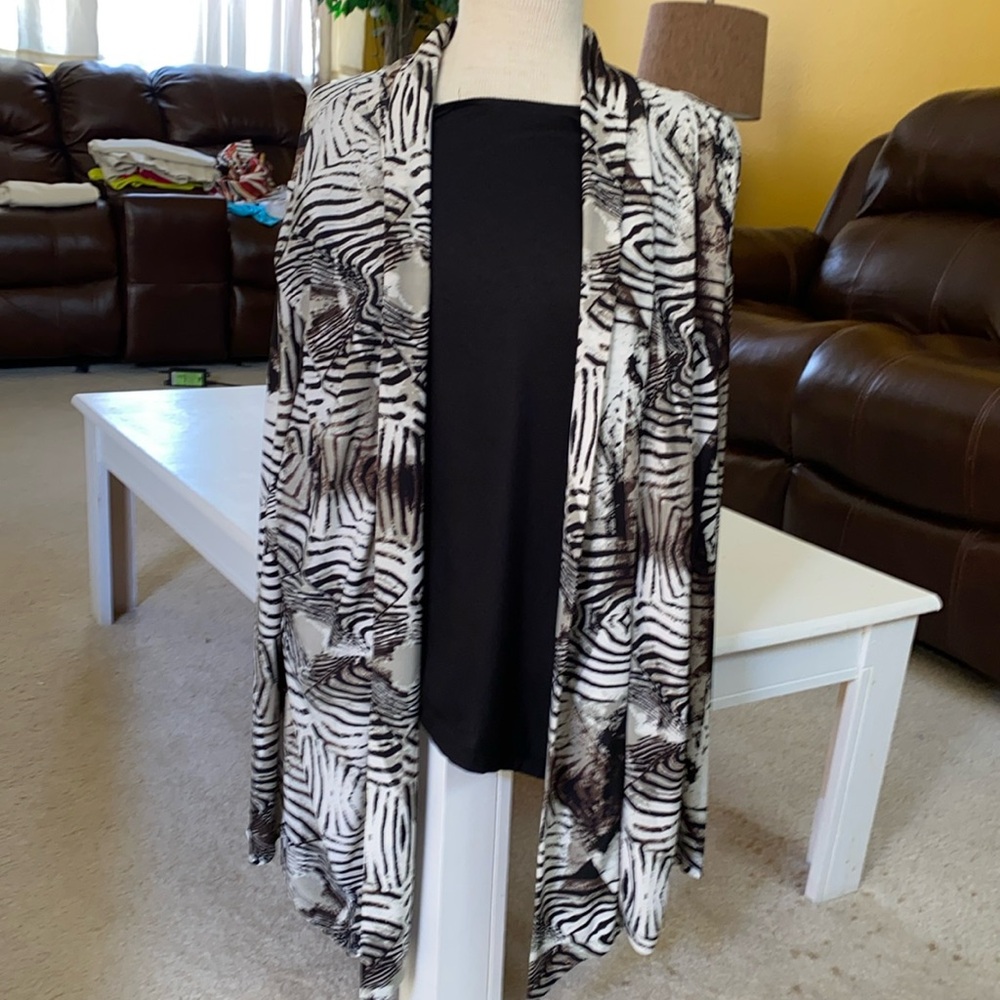 Milano top/cardigan combination